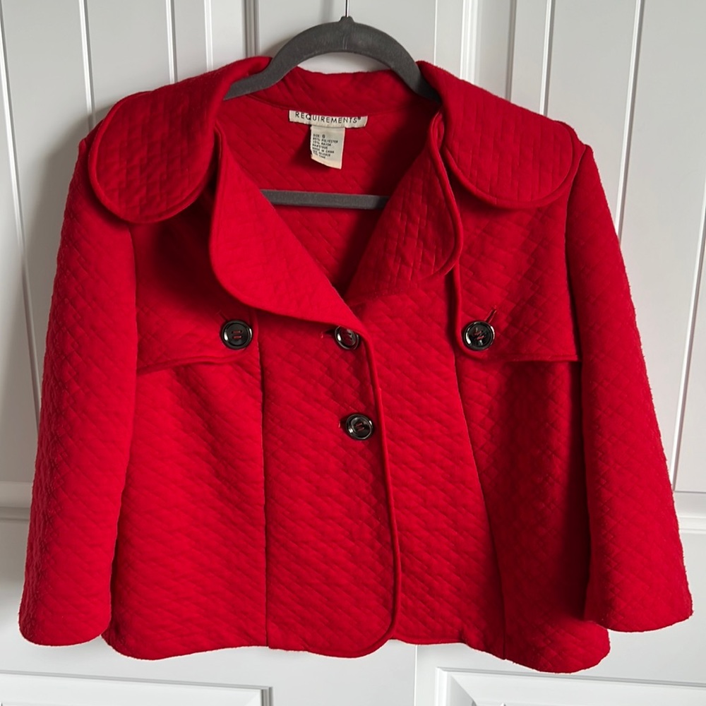 Requirements Quilted Cropped Jacket